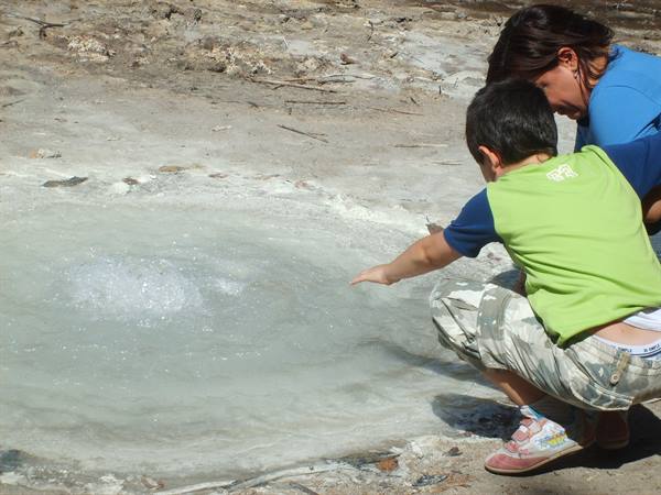le sorgenti di acqua calda