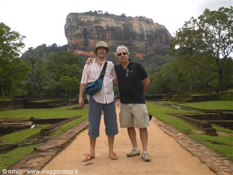 Io e Tonino nel parco di Sigiriya