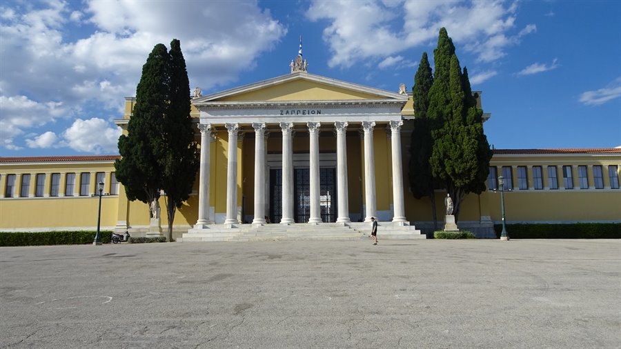 Sotto il cielo di Atene, lo Zappeion mi ha rubato il cuore. ?