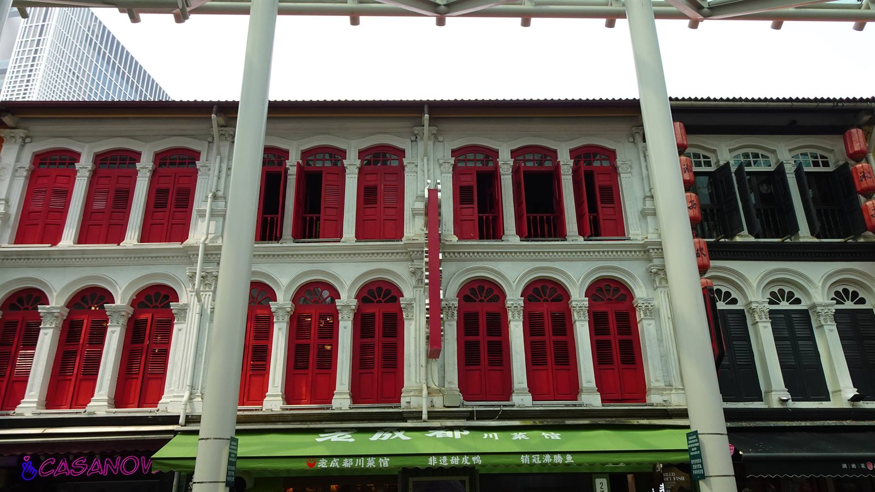 Ottimi rosso e bianco, Chinatown mi ha rubato il cuore.
