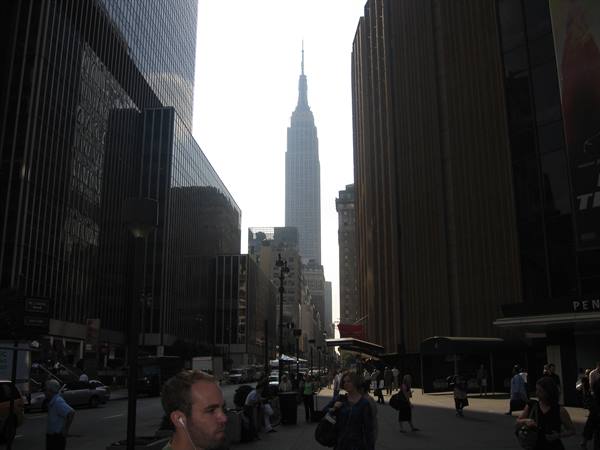 in fondo...The Empire State Building