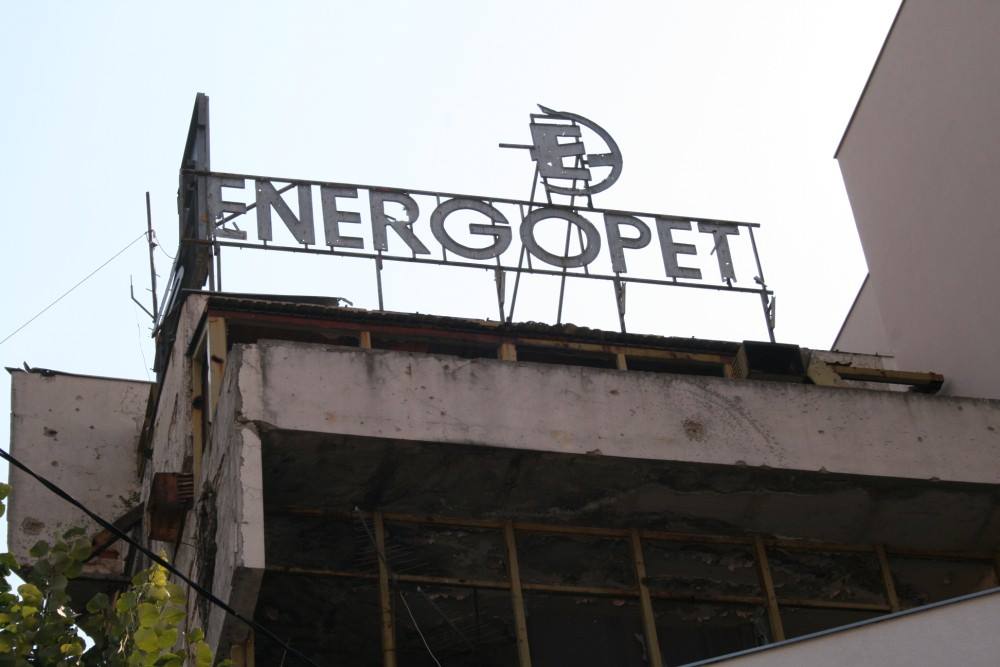 La sede dei giornalisti a Mostar durante la Guerra