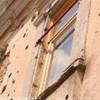 Particolare di una casa a Mostar BOSNIA E HERZEGOWINA 