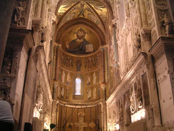 Cefalù - interno del Duomo