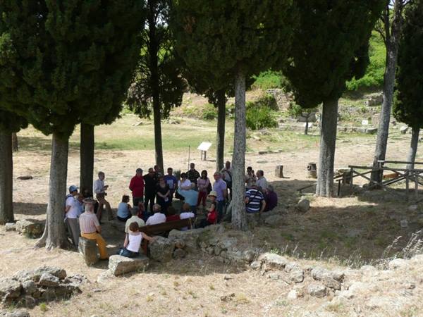 MORGANTINA - stoà nord