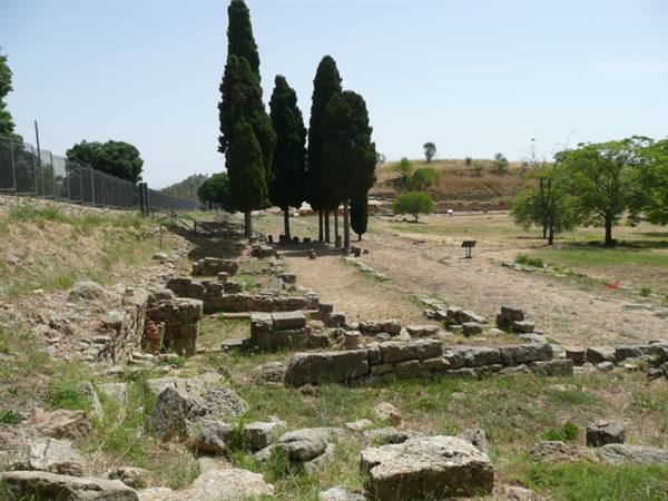 MORGANTINA - stoà nord