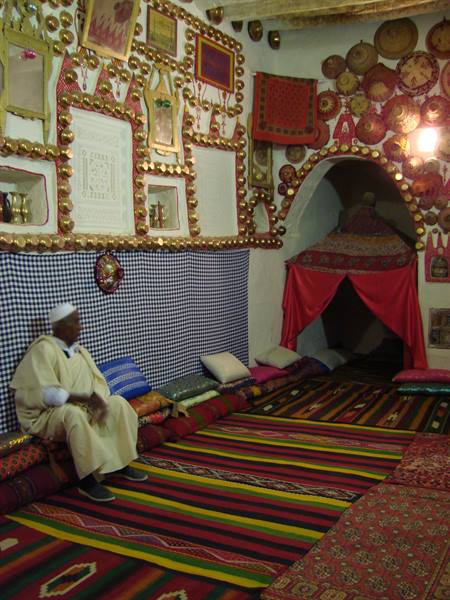 Ghadames - interno di una vecchia casa della Medina