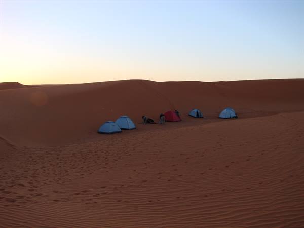 primo campo tra le dune