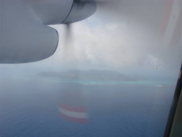 Providencia dall'aereo
