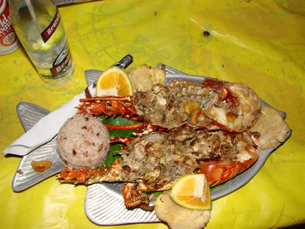 cena da Roland ..questa volta una splendida aragosta