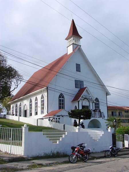 La più antica chiesa Battista di San Andres su La Loma