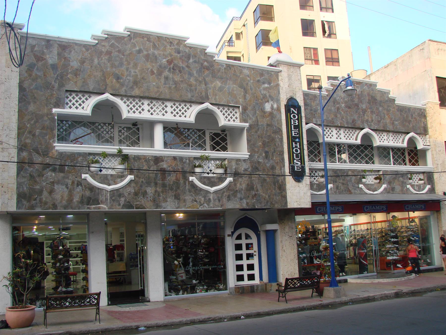 Il ns. hotel a San Andres ..il Noblehouse di Arthur