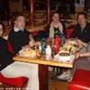cena a Millelburg al ristorante del ns albergo il Karoo Country Inn Hotel  SUD AFRICA 