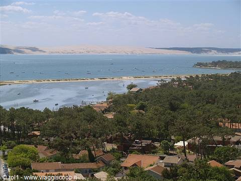 La Dune vista dal faro di Cap Ferret