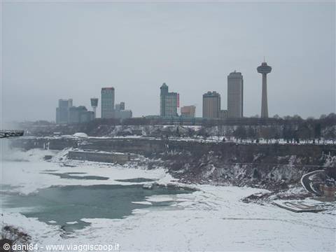 Niagara falls d'inverno