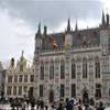 Brugge burg square 1 city hall BELGIO 