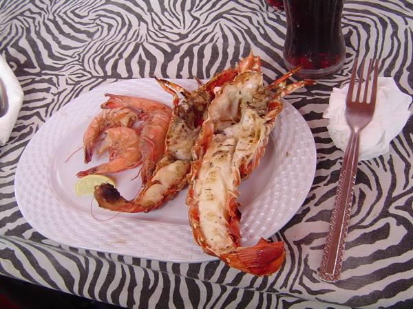 il pranzo sulla barca al ritorno da sardegna 2