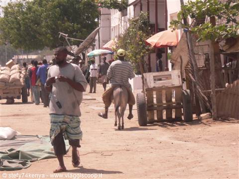 Lungomare a Lamu