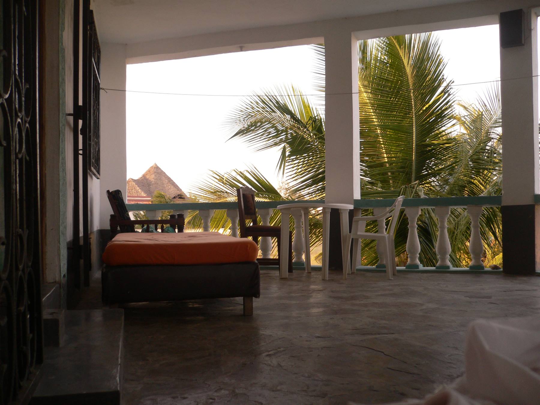 La nostra terrazza a Watamu Beach View apartments