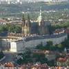 il castello visto dalla torre panoramica di Petrin REPUBBLICA CECA 