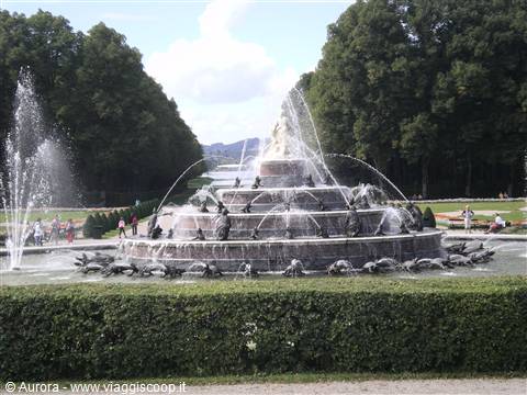 la fontana dei giardini reali dell'Herreninsel