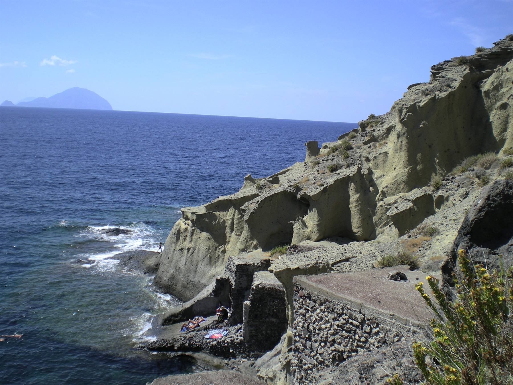 La spiaggia di Pollara
