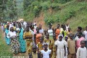 corteo nuziale verso Kibuye
