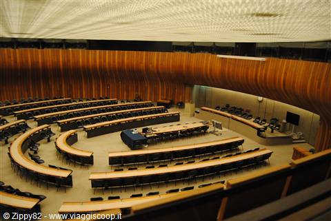 L'interno del palazzo dell'ONU