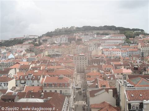 Panorama dall'elevador de Santa Justa