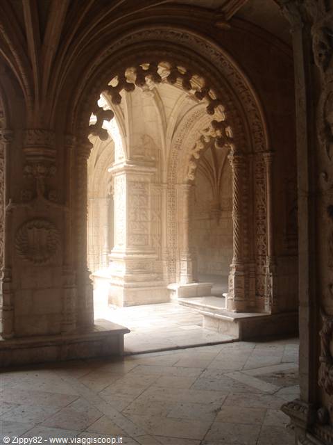 Il chiostro del monastero