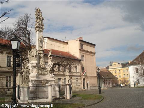 La piazza di Obuda