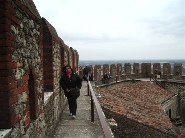 Soave - mura del castello
