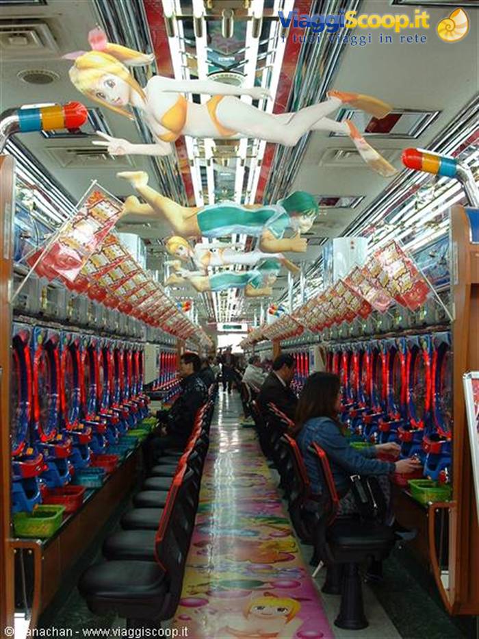 un pachinko semivuoto...ma solo perchè ancora presto...
