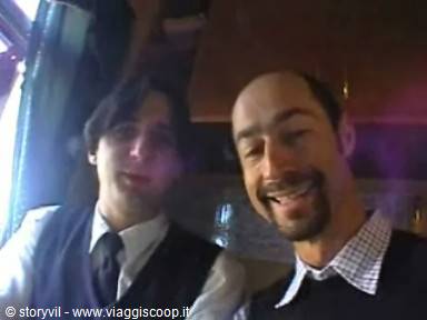 io con Vassilli lo steward