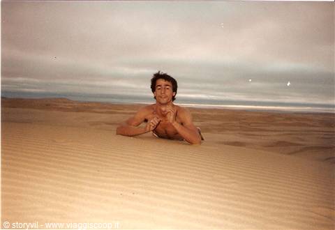 Sulle dune di walwis bay