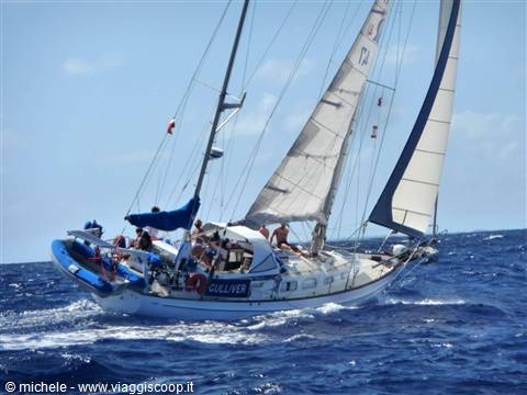 Navigazione da Bora a Tahaa