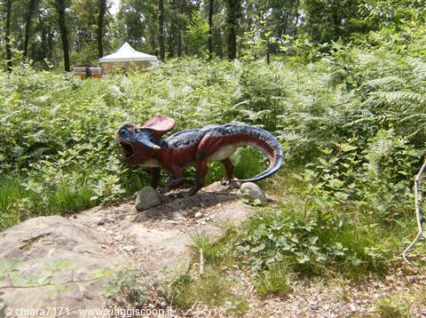 pombia,parco dinosauri