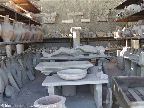 POMPEI - Calchi in gesso