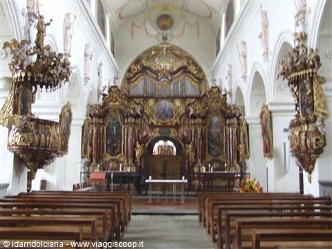 WETTINGEN - Interno della chiesa