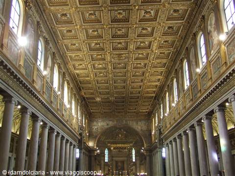 ROMA - Santa Maria Maggiore : interno