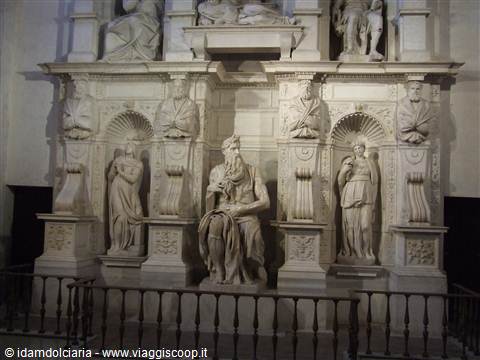 ROMA - S. Pietro in Vincoli : il Mosè del Bernini