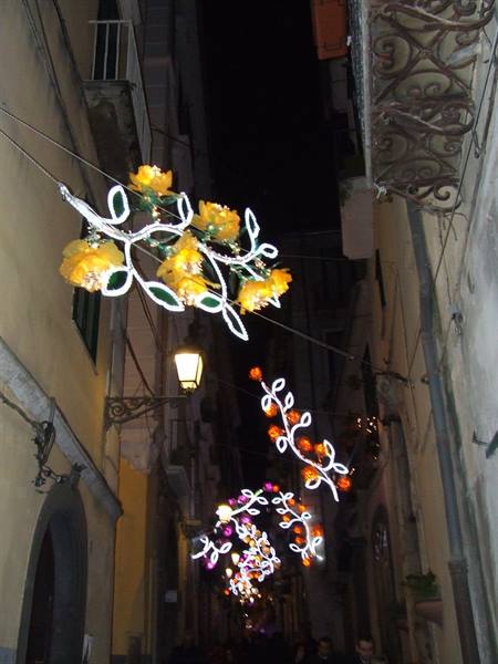 SALERNO - Luci di Natale