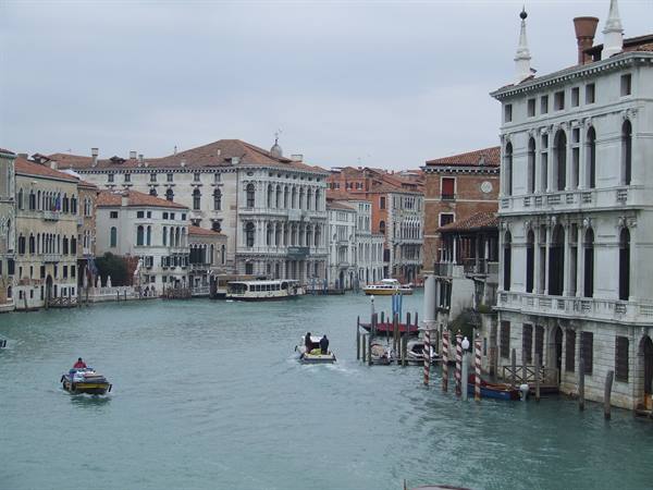 VENEZIA - Il Canal Grande dal Ponte dell'Accademia
