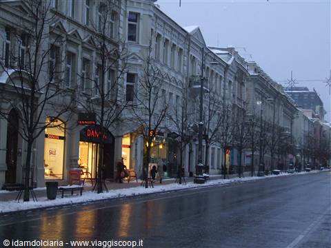 Vilnius - Via del centro