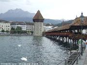 Il Kapellbrucke a Lucerna