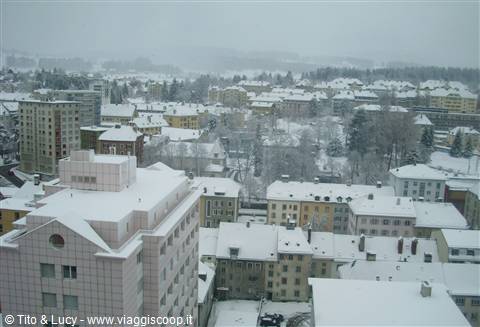 La Chaux de Fonds innevata