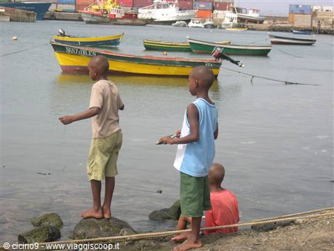 piccoli capo verdiani a pesca