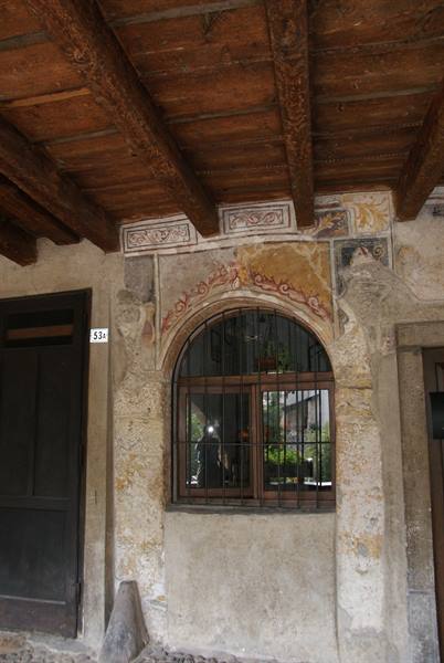 Averara i portici dell'antica dogana
