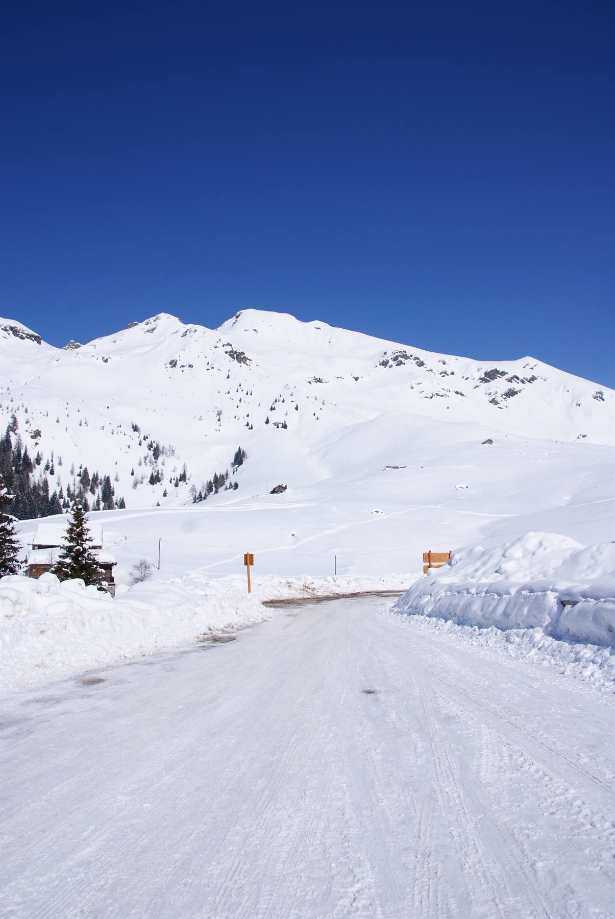 Neve e tranquillità al Monte Avaro