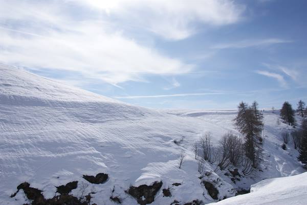 Neve e tranquillità al Monte Avaro 2011